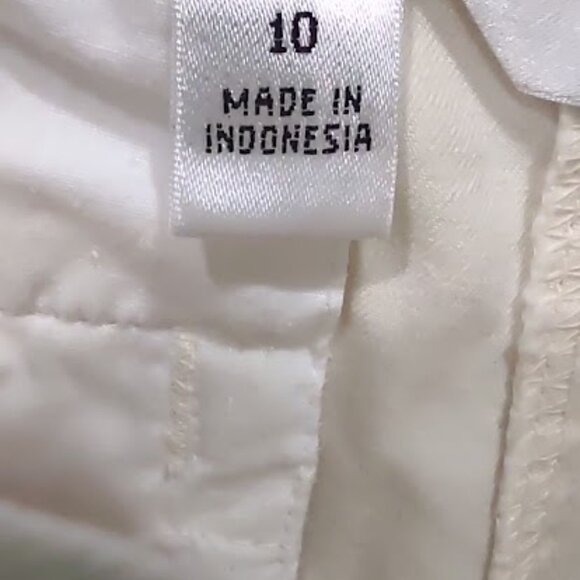 TALBOTS PALE YELLOW 5 POCKET JEANS COTTON SPANDEX STRETCH WOMEN'S SIZE 10 - Picture 9 of 9